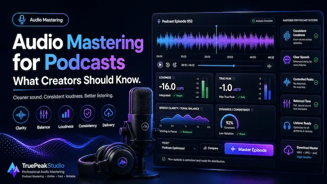 Audio Mastering for Podcasts: What Creators Should Know
